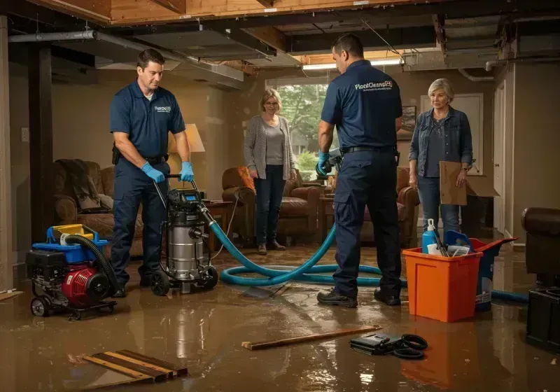 Basement Water Extraction and Removal Techniques process in Bethel, NC