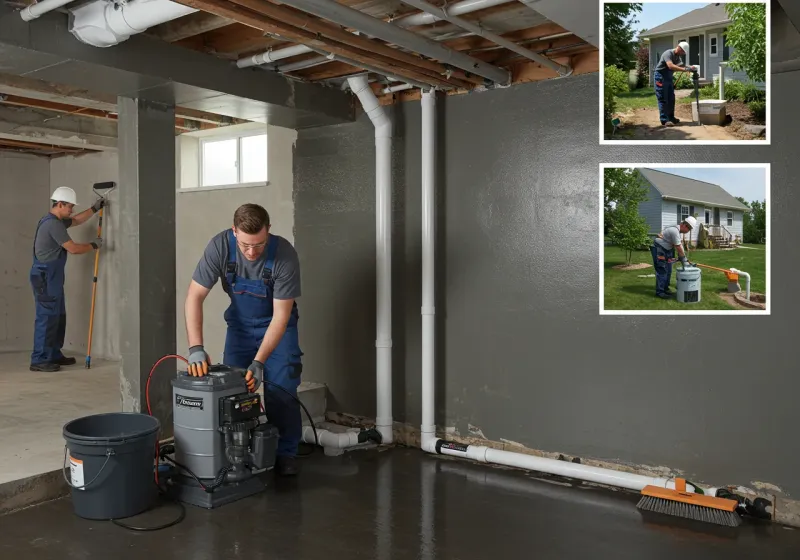 Basement Waterproofing and Flood Prevention process in Bethel, NC